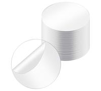SOUJAP Lot de 30 rubans adhésifs ronds double face transparents de 5 cm pour montage mural
