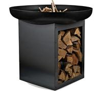 SOUK ONE Brasero Ø 50 cm à 100 cm - Foyer pour le jardin, protection contre les étincelles, couvercle pour braseros, terrasse et balcon, brasero et brasero (Ø 100 cm Palma Hoch)