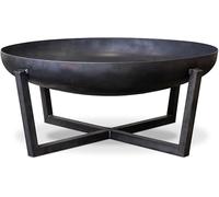 SOUK ONE Brasero diamètre 60 cm, pour le jardin, protection contre les étincelles, pour terrasse et balcon (diamètre 60 cm, Madrid)