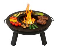 SOUK ONE Plancha, diamètre 60 cm, anneau de feu, plaque de cuisson, anneau de barbecue, pour brasero, plaque de cuisson en acier de 4 mm d'épaisseur (contenu de la livraison : 1 plancha sans brasero)