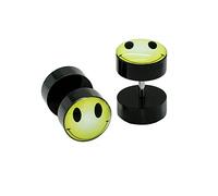 Soul-Cats Faux plug Tunnel Oreille de 2x10 mm Boucles d'oreilles Fakepiercing,Modèle 31