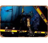 Soul Eater Black Star Anime Poster Décoration murale rétro en métal 20,3 x 30,5 cm