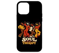 Soul is My Therapy Retro Disco, Musique Soul des années 70 et 80 Coque pour iPhone 12 Mini