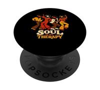 Soul is My Therapy Retro Disco, Musique Soul des années 70 et 80 PopSockets PopGrip Adhésif