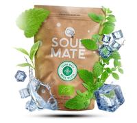 Soul Mate Orgánica Mega Menta 500g - Yerba Mate Bio, Saveur Menthe & Menthol, Stimulant Naturel, Idéal Chaud ou en Tereré