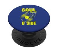 Soul Music B Side Vintage Soul Musician Africain Music Lover PopSockets PopGrip Adhésif