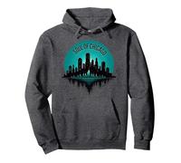 Soul of Chicago House Music Haut Graphique pour Homme Sweat à Capuche, Unisexe pour Adultes, Chiné Foncé, M