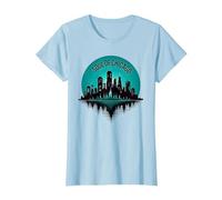 Soul of Chicago House Music Haut Graphique pour Homme T-Shirt, Femme, Bleu Céleste, M