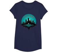 Soul of Chicago House Music Haut Graphique pour Homme T-Shirt, Fille, Bleu Marine, M