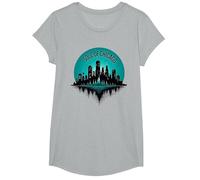 Soul of Chicago House Music Haut Graphique pour Homme T-Shirt, Fille, Gris Chiné, XS