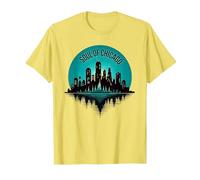 Soul of Chicago House Music Haut Graphique pour Homme T-Shirt, Homme, Citron, L