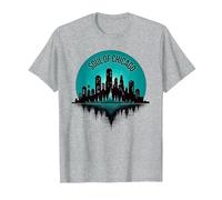 Soul of Chicago House Music Haut Graphique pour Homme T-Shirt, Homme, Gris Chiné, L
