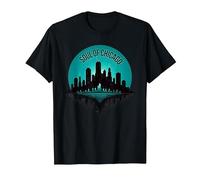 Soul of Chicago House Music Haut Graphique pour Homme T-Shirt, Homme, Noir, M