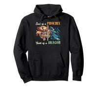 Soul of Phoenix Heart Dragon Fantasy Mythique Hommes Femmes Enfants Sweat à Capuche