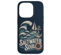 Soul Sailing en Eau salée Coque pour iPhone 14 Pro