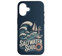Soul Sailing en Eau salée Coque pour iPhone 16