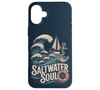 Soul Sailing en Eau salée Coque pour iPhone 16 Plus