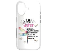 Soul Sister Dragonfly Always My Sister Forever My Friend Coque pour iPhone 17
