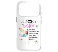 Soul Sister Dragonfly Always My Sister Forever My Friend Coque pour iPhone 17 Pro