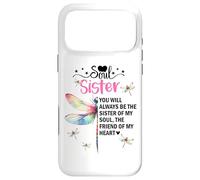 Soul Sister Dragonfly Always My Sister Forever My Friend Coque pour iPhone 17 Pro Max