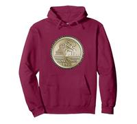 Soul Train_Funky_020 Sweat à Capuche, Unisexe pour Adultes, Marron, XL