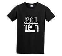 Soul Train Unisex 100% Cotton Short-Sleeve T-Shirts Black S