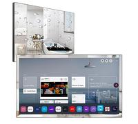 Soulaca 28 Pouces 4K UHD Smart TV pour Salle de Bain, Panneau Miroir Intelligent, télécommande Magique, étanche IP65, Regarder Netflix,Alexa intégré, Modèle 2026