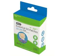 Soulagement des embouteillages chez les bébés - Lot de 20 pansements en tissu naturel - Pour soulager les embouteillages et apaiser les à partir de 6 mois