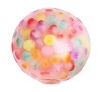 Soulagement du Stress À Presser, Balle À Montée Lente, Fidget Rempli De Perles, Jouet Sensoriel À Balle À Presser, Peluche Douce Anti-Stress pour en ole, Travail, Étude, Voyage À Dom