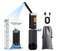 SoulBay Bidet portable, bidet portable rechargeable par USB, bidet de voyage personnel électrique pulvérisateur manuel pour soins personnels, lavage de bébé, soins post-partum apaisants