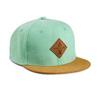 Soulbuddy Casquette Enfant - Casquette Unisexe Enfant - Casquette à Visière pour Garçons & Filles - Chapeau de Soleil Tendance pour Extérieur & Loisirs - Vert Menthe - Taille L