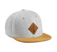 Soulbuddy Casquette Enfant - Casquette Unisexe Enfant - Casquette à Visière pour Garçons & Filles - Chapeau de Soleil Tendance pour Extérieur & Loisirs - Gris Clair - Taille L