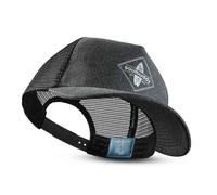 Soulbuddy Casquette Trucker Unisexe - Chapeau de Baseball Style Streetwear - Élégant et Respirant pour Tous les Jours et les Vacances - Taille Unique, gris foncé, taille unique