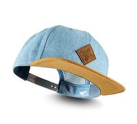 Soulbuddy Snapback Casquette de Baseball pour Homme ou Femme - Pratique et élégant - Unisexe - Réglable Individuellement - Taille Unique, Bleu Clair