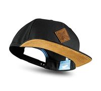 Soulbuddy Snapback Casquette de Baseball pour Homme ou Femme - Pratique et élégant - Unisexe - Réglable Individuellement - Taille Unique, Noir