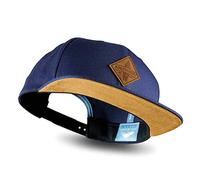 Soulbuddy Snapback Casquette de Baseball pour Homme ou Femme - Pratique et élégant - Unisexe - Réglable Individuellement - Taille Unique, Bleu foncé