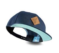 Soulbuddy Snapback Casquette de Baseball pour Homme ou Femme - Pratique et élégant - Unisexe - Réglable Individuellement - Taille Unique, Bleu-Turquoise