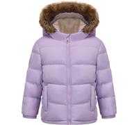 Soulcal 2 Zip Bubble Jacket Infants Violet 4-5 ans Female