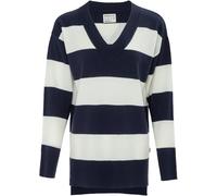 Soulcal Cal Women Long Sleeve Stripe Jumper Marine/Blanc 12 (40) Female