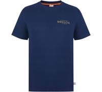 Soulcal Graphic Print T-Shirt Men’s Logo arrière marine 3XL Male