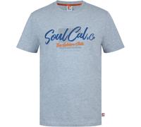 Soulcal Graphic Print T-Shirt Men’s Marl gris Llogo 2XL Male