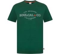 Soulcal Graphic Print T-Shirt Men’s Vert Courbé S Male