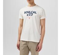 Soulcal Marl T-Shirt Marl blanc cassé 2XL Male