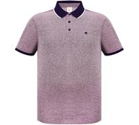 Soulcal Pique Polo Shirt Mens Bourgogne/Blanc 2XL Male