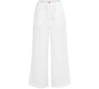 Soulcal Soul Linen Straight Leg Trouser Blanc 10 (38) Female