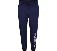 Soulcal Soul Logo Closed Hem Fleece Joggers Marine 2XL Male