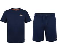 Soulcal Tee/Short Set Marine S Male