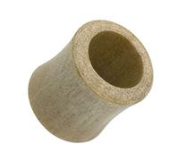SoulCats® 3-25 mm Flesh Tunnel Double Flared Plug de Bois de Crocodile Brillant, Taille: 5 mm
