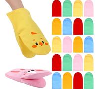 Soulchen Lot de 24 marionnettes à main en toile pour loisirs créatifs, projets de couture pour activités amusantes à la maison, cours, contes (couleurs mélangées)