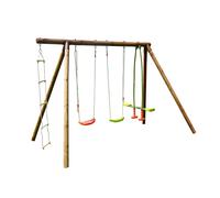 Grand portique en bois pour enfant 4 agrès - Gabin G